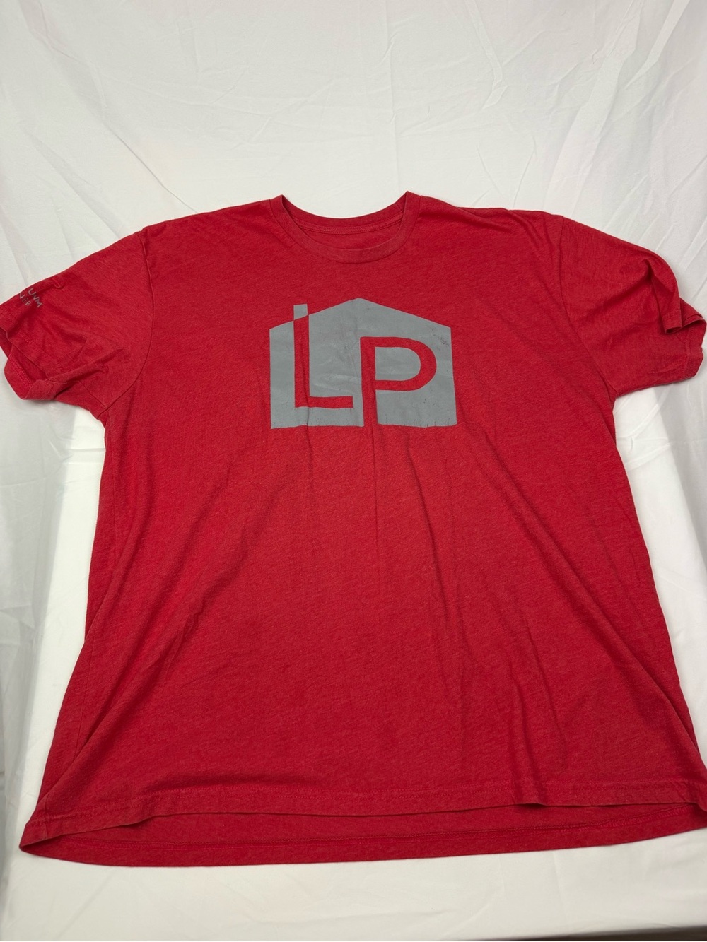 Logo Red Men's Short-Sleeve Crewneck T-Shirt